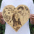 Ever Thine Ever Mine Ever Ours Wooden Poster - Personalized Wooden Photo Frame - Custom Engraved Wooden Plaque in Mahogany - Woodgeek Store