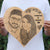 Forever & Always Wooden Photo Frame - Customized Wooden Poster - Wooden Plaque in Beech Wood by Woodgeek Store