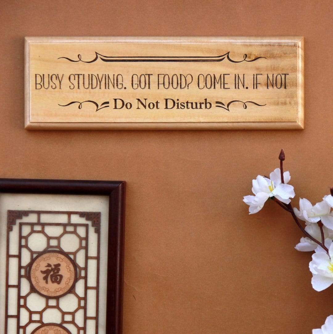 Got Food? Come In - Funny Wooden Nameplate