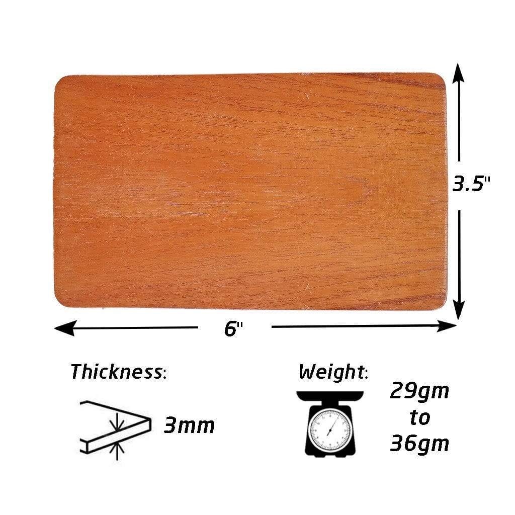 Wooden Cards for Teachers : Set of Custom Greeting Cards for Teachers