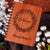 Always Flower Wreath - Personalized Wooden Notebook