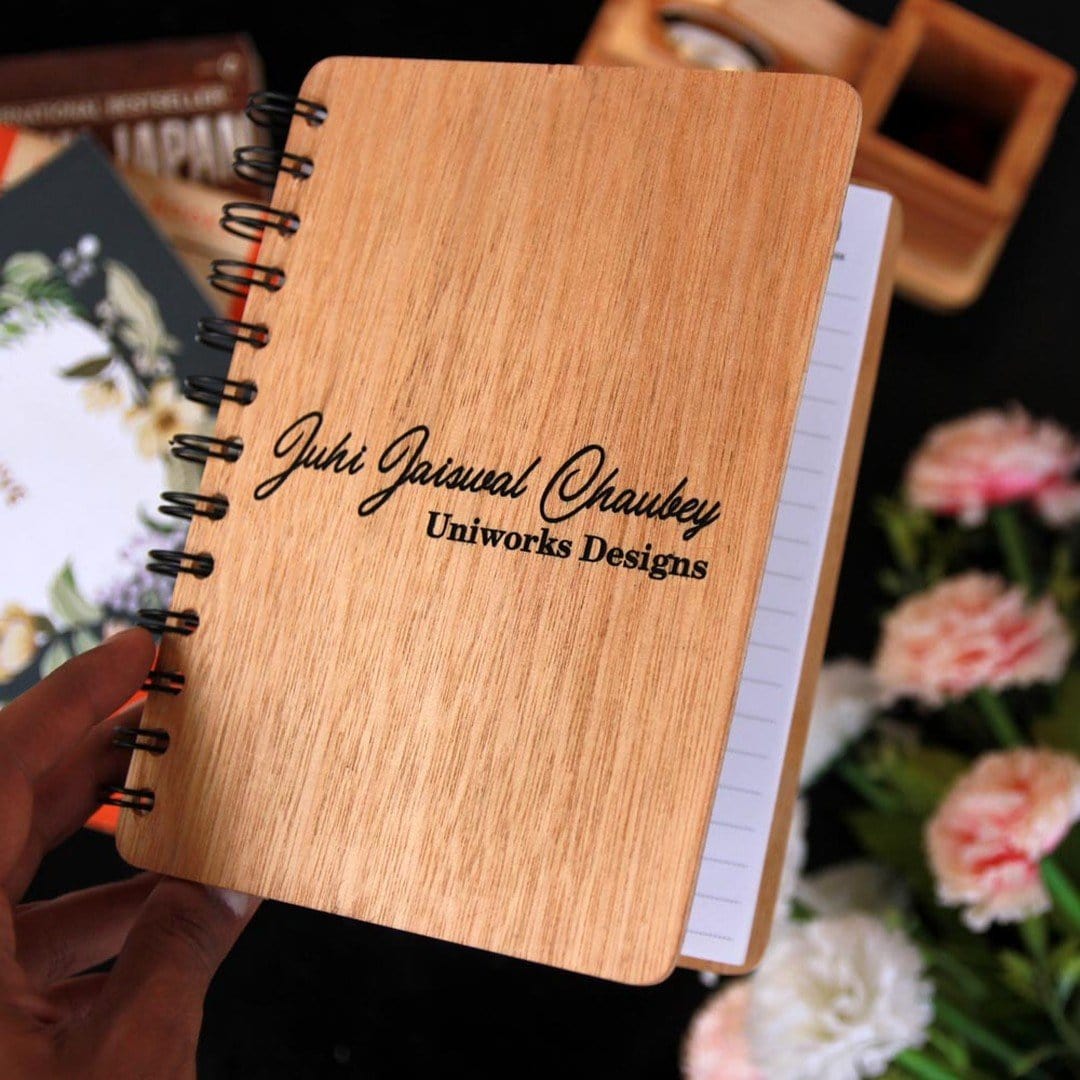 These Notepads With Logo Make The Best Corporate Gifts. Looking For Gifts For Boss Or Gift Ideas For Colleagues? These Engraved Business Notebooks From The Woodgeek Store Make The Best Desk Accessories And Office Gifts.