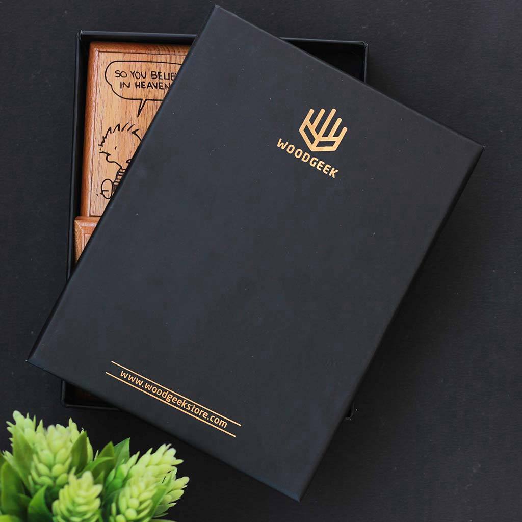 Packaging for Wooden Crossword Wall Art