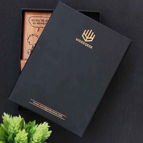 Packaging for Wooden Crossword Wall Art