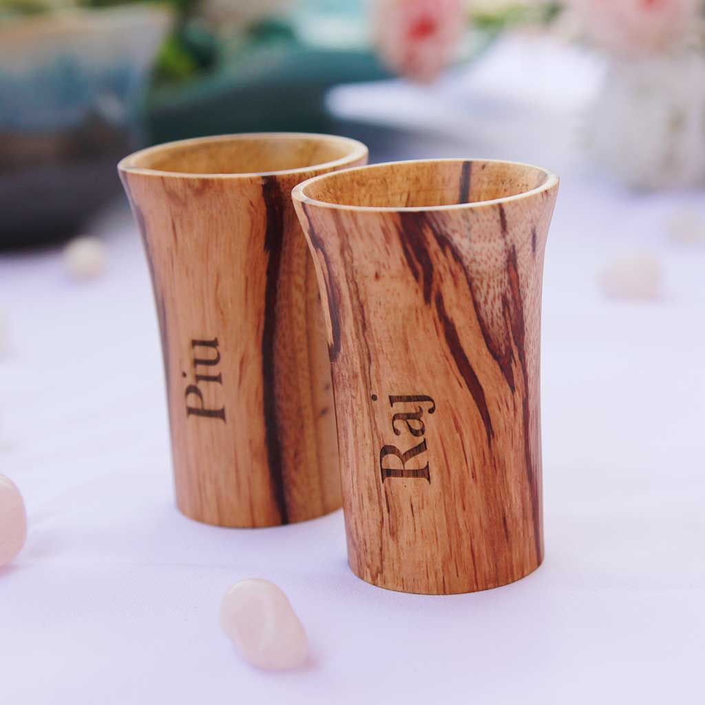 Shot Glass Tumblers | Personalized Wooden Shot Glass Set