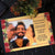 Personalized Wood Photo Frame For Family With Custom Message