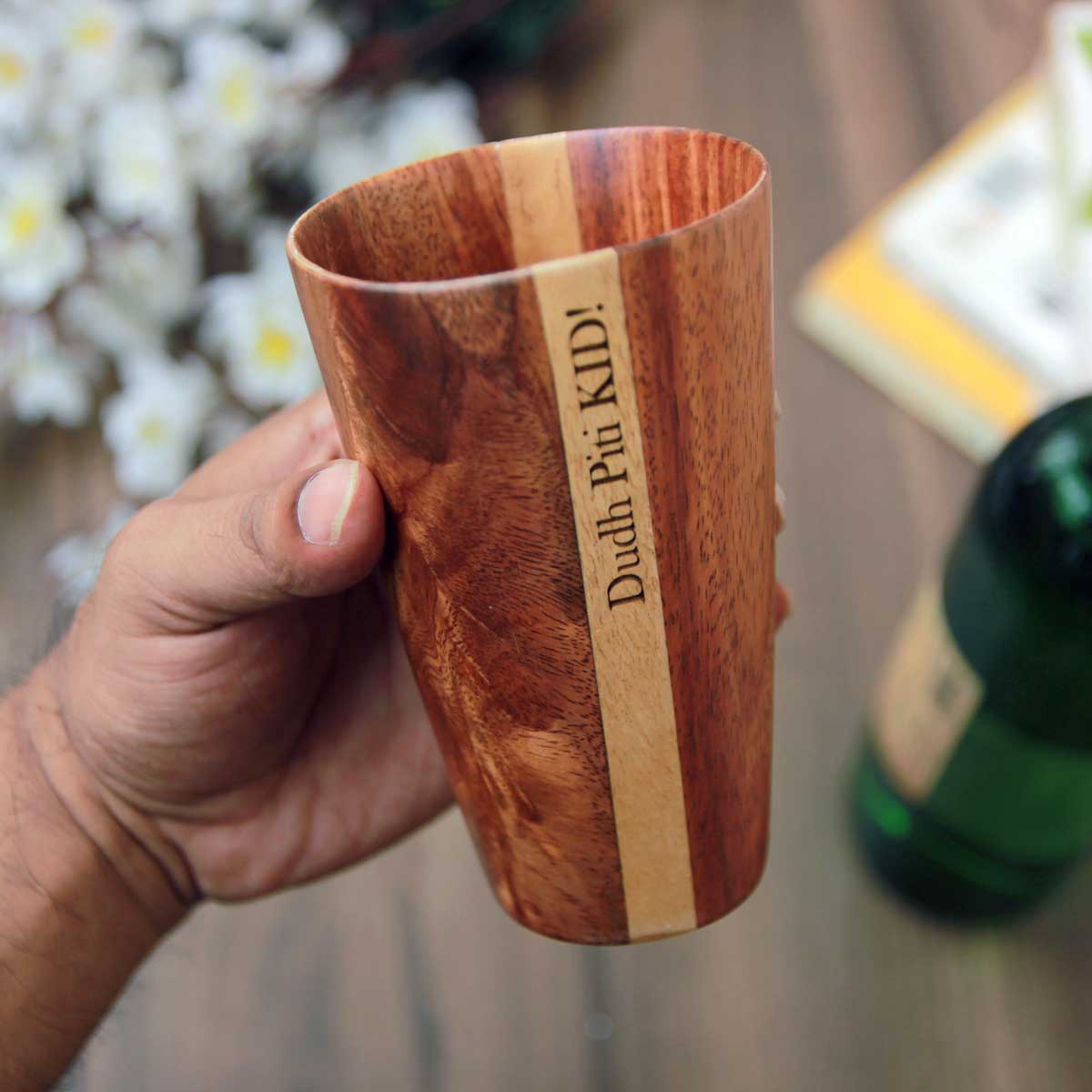 Wooden Glassware & Drinking Glasses