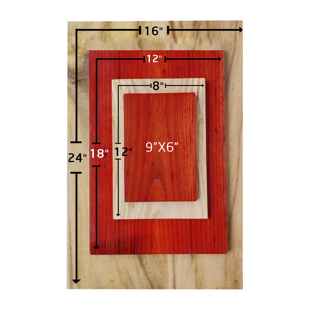 Customize Your Own Rectangular Wooden Poster
