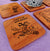 Calvin and Hobbes - Wooden Coaster Set With Holder