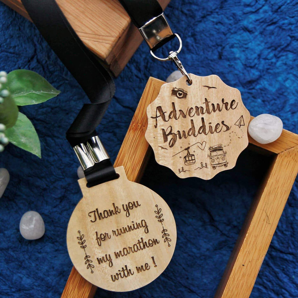 Adventure Buddies Wooden Medal