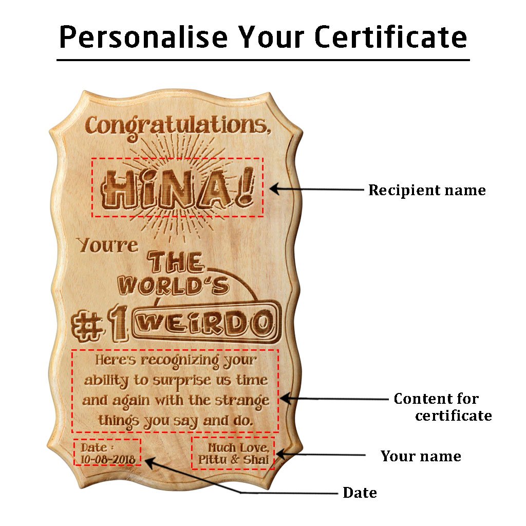Create your own certificate - Custom Certificates
