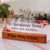 Acrylic Nameplate For Doctors With Engraved Wood Base