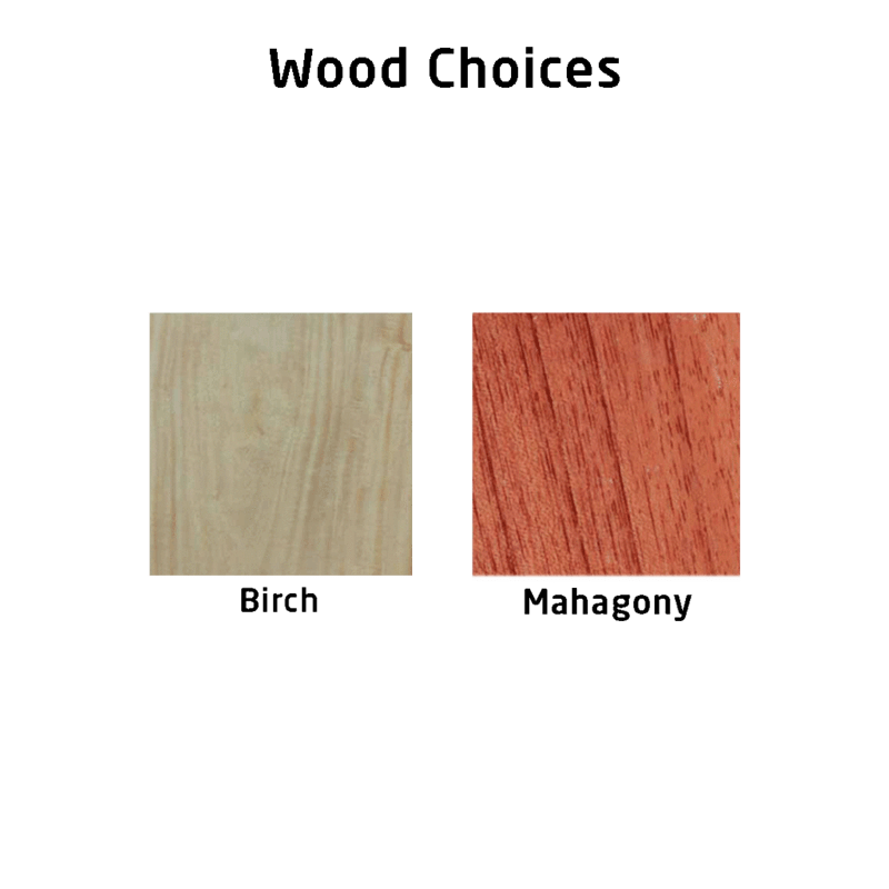 Customize Your Own Curvy Wooden Medal