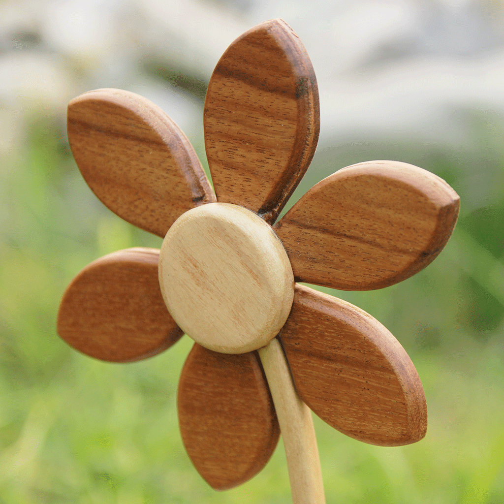 Wooden Flowers For Sister &amp; Engraved Poster | Birthday Gift For Sister