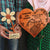 Handmade Wooden Flower & Photo Engraved Frame | Valentines Day Gift