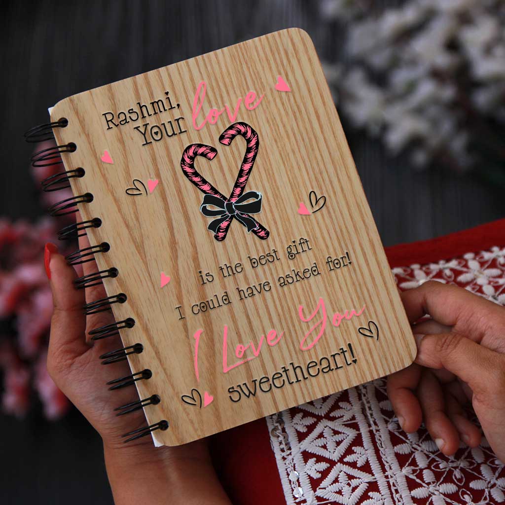 Personalized Love Diary For Boyfriend & Girlfriend | Valentines Gift