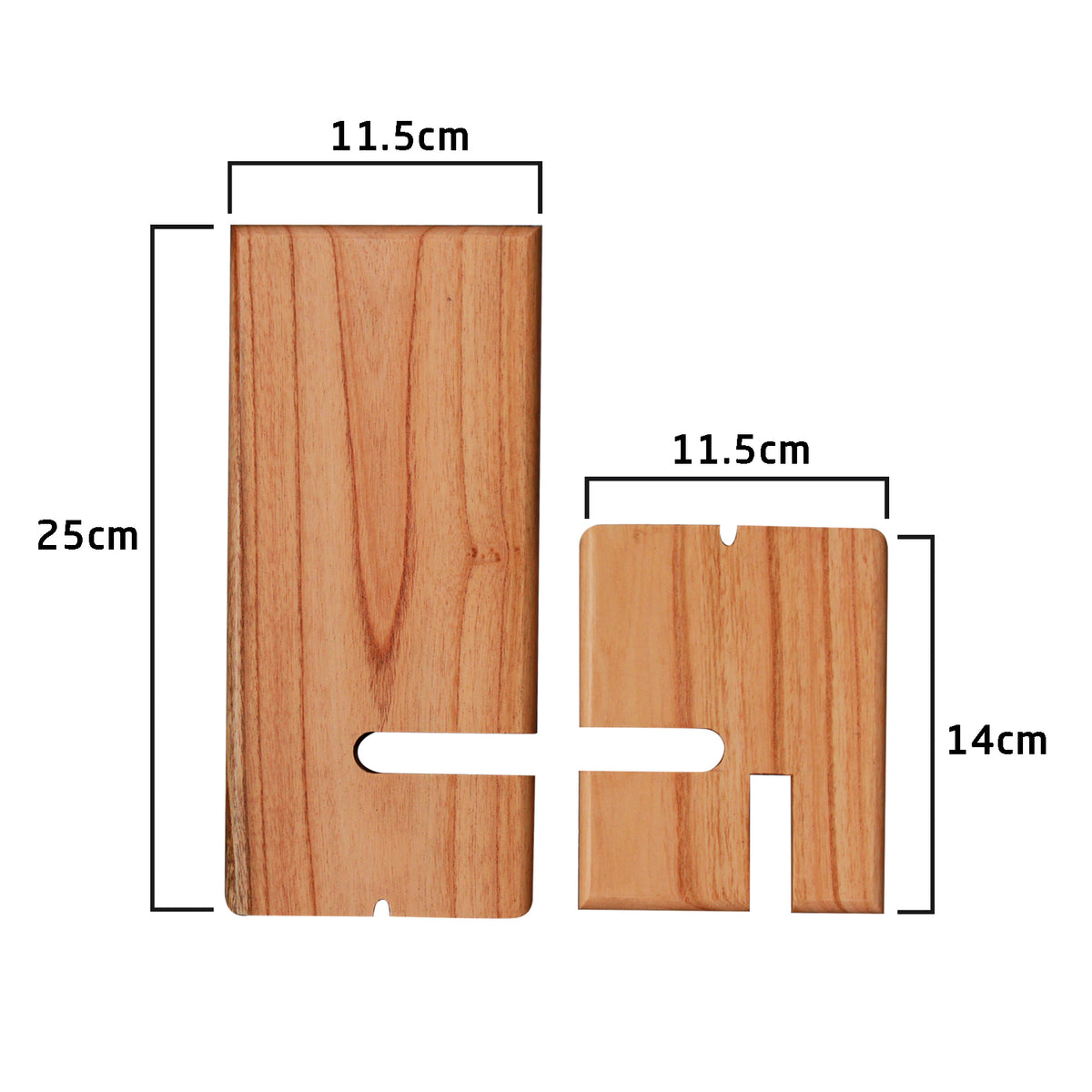 Engraved Wooden Mobile Phone Stand | Wedding Anniversary Gift