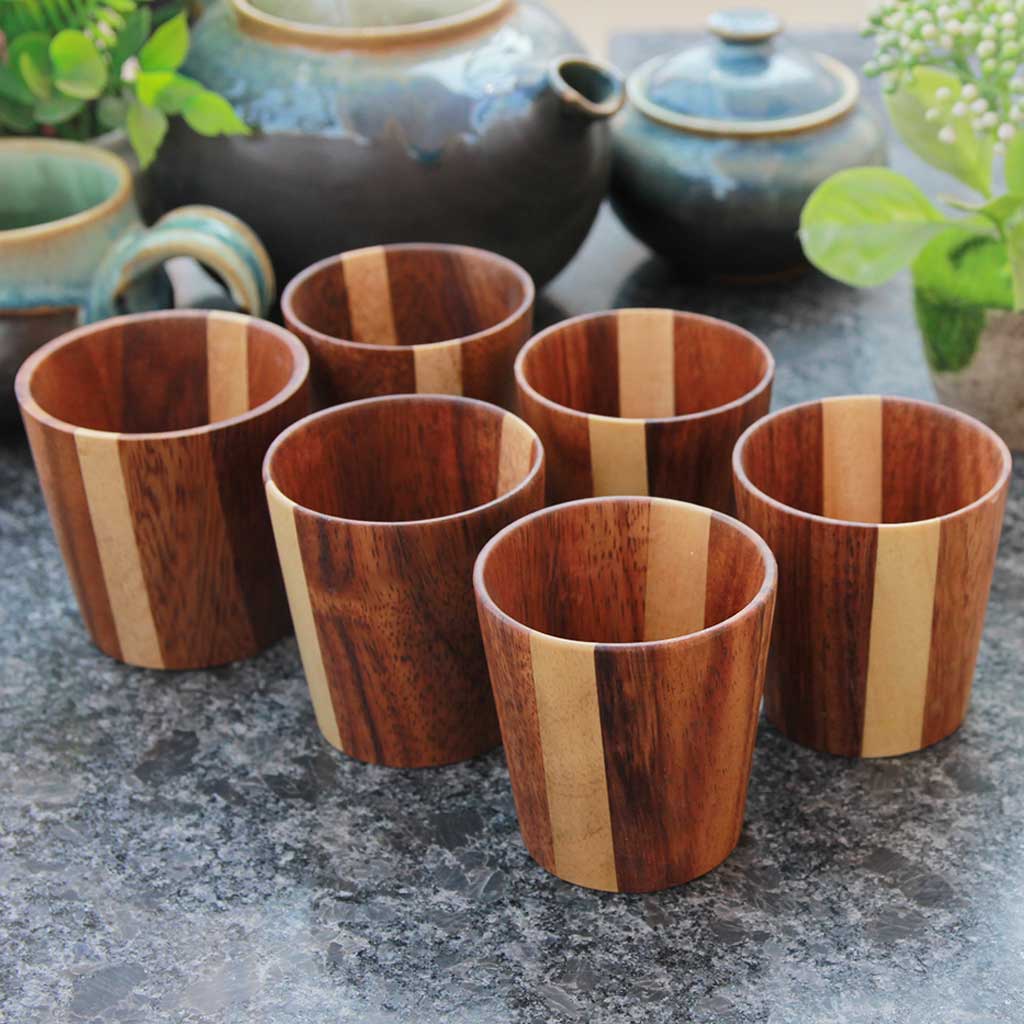 Wooden Cups 