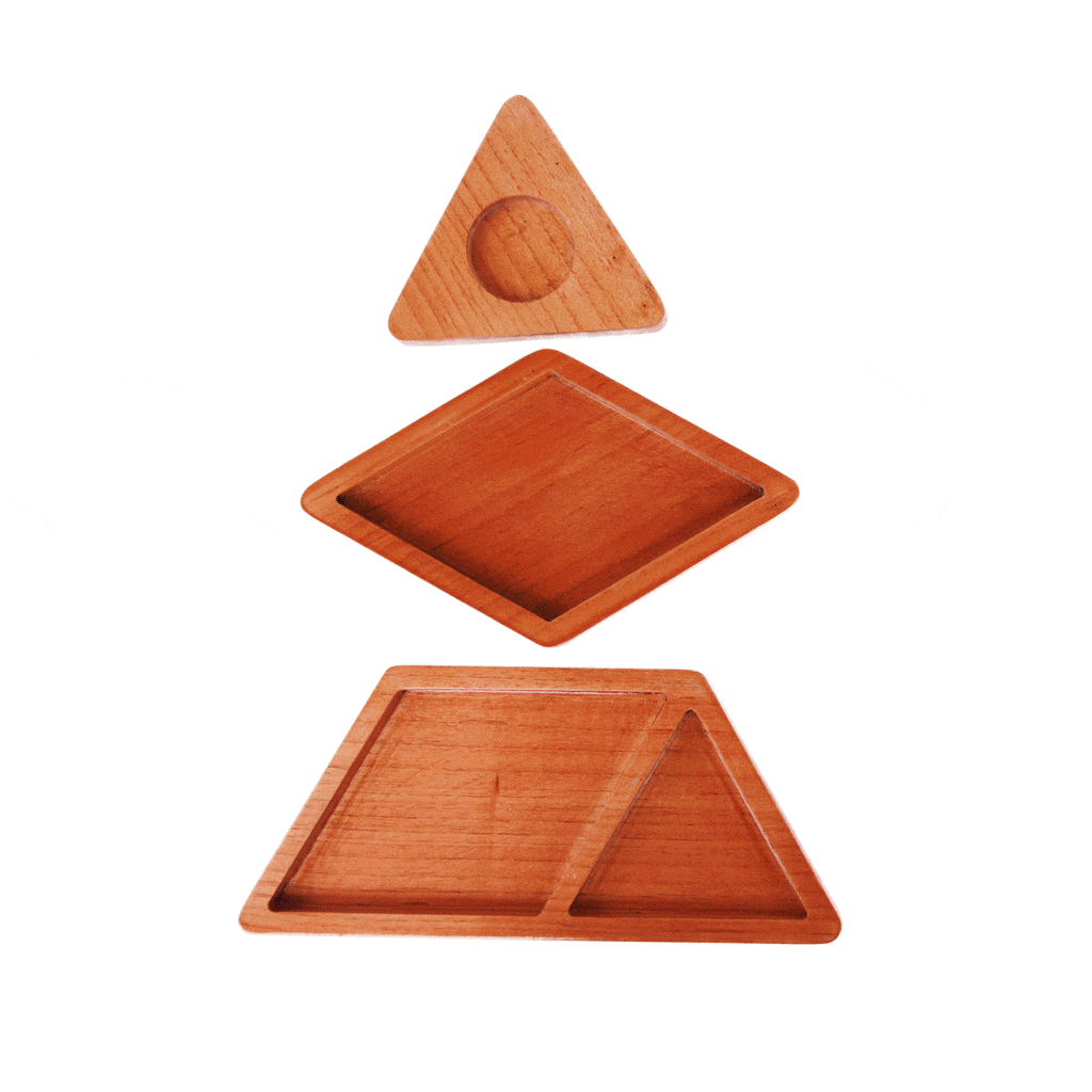 A Wooden Desk Organizer To Decorate Your Office Desk. This Three Piece Desk Organizer Makes Great Office Desk Accessories. These Office Accessories Are Great Gifts For Employees and Colleagues