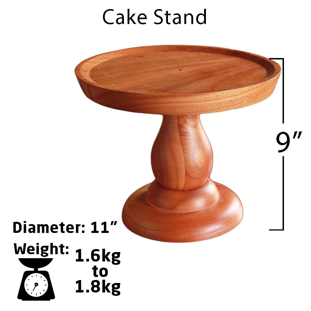 Birthday Gift Set - Cake Stand, Cake Cutting Knife &amp; Birthday Card Set