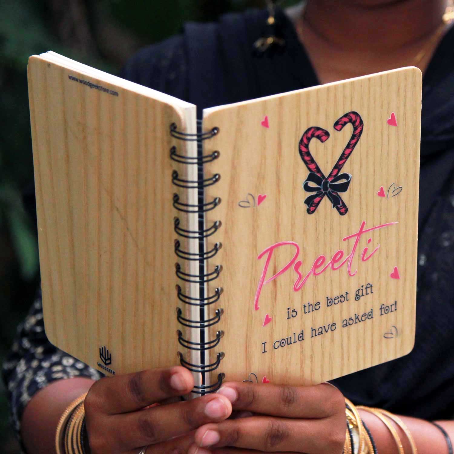 Personalized Love Diary For Boyfriend & Girlfriend | Valentines Gift